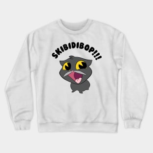 Catman John Scatcat (skibidibop) design Crewneck Sweatshirt